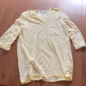 Foxcroft thin striped sweater
